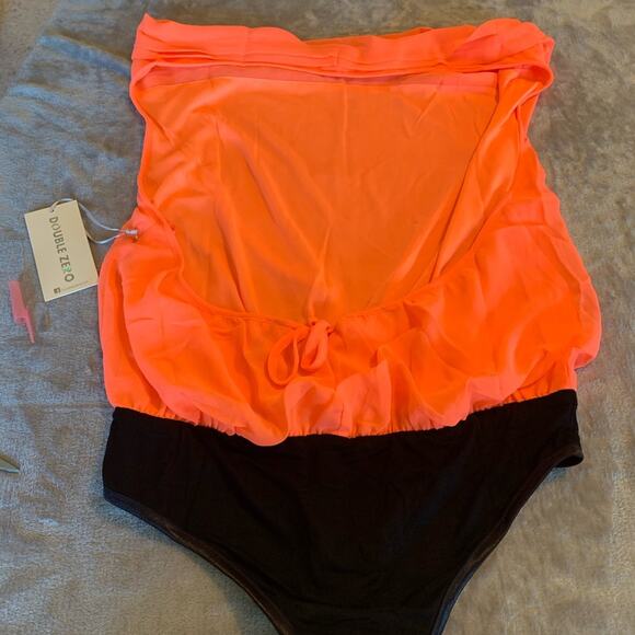 DOUBLE ZERO OPEN BACK BODYSUIT Size M - Picture 2 of 7